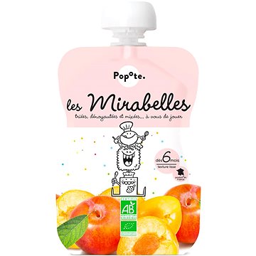 

POPOTE BIO mirabelky 120 g