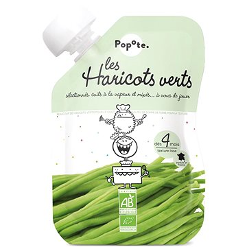 

POPOTE BIO zelené fazole 120 g