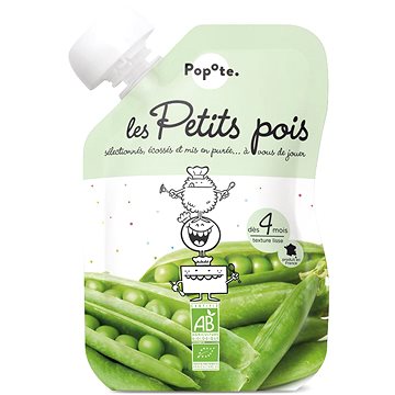 

POPOTE BIO hrášek 120 g