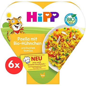 

HiPP BIO Paella se zeleninou a kuřecím masem 6× 250 g