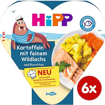 

HiPP Brambory se zeleninou a jemným lososem 6× 250 g