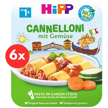 

HiPP BIO Cannelloni se zeleninou 6× 250 g