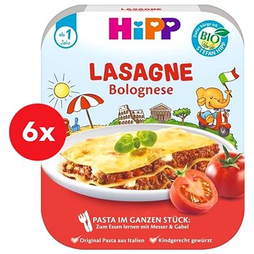 

HiPP BIO Boloňské lasagne 6× 250 g