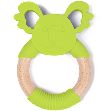 

Bo Jungle kousátko B-Teether Animal Wood Green Koala