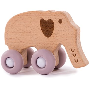 

Bo Jungle B-Woody Elephant Pastel Pink