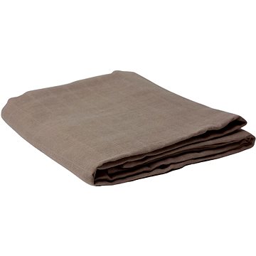 

Terra Gaia 100% organic cotton 120×120 cm brown