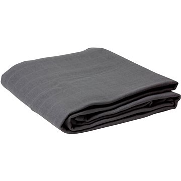 

Terra Gaia 100% organic cotton 120×120 cm grey