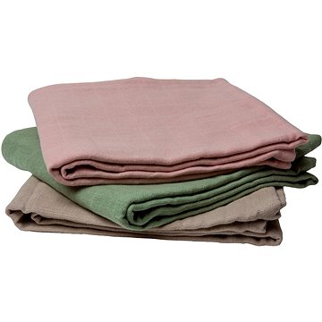 

Terra Gaia Organic 75×75cm 3 ks brown/sage/ pink