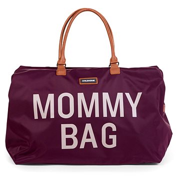 CHILDHOME Mommy Bag Aubergine - Přebalovací taška