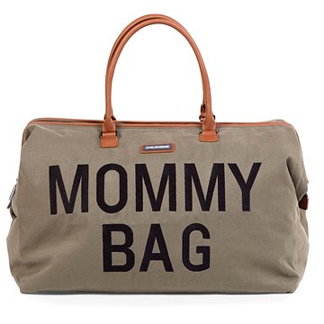 CHILDHOME Mommy Bag Canvas Khaki - Přebalovací taška