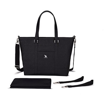 COTTONMOOSE Shopper Bag black - Přebalovací taška