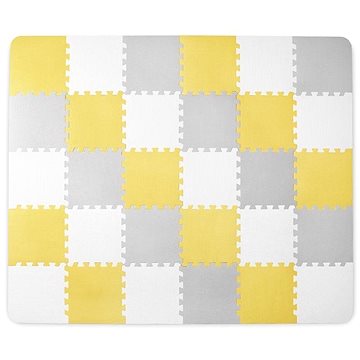 Kinderkraft Podložka Luno 150 × 180 cm Yellow - Pěnové puzzle