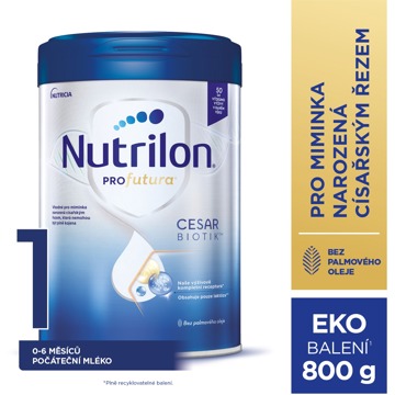 

Nutrilon Profutura Cesarbiotik 1 počáteční mléko 800 g