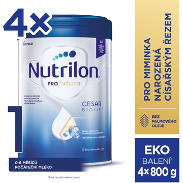 

Nutrilon Profutura Cesarbiotik 1 počáteční mléko 4× 800 g