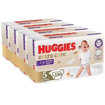 

HUGGIES Extra Care Pants vel. 5 (136 ks)