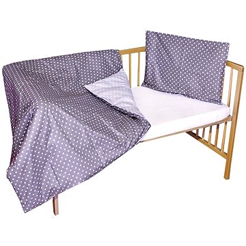 

COSING 2-dílná sada povlečení SLEEPLEASE - Tečky šedá