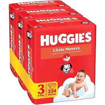 

HUGGIES Little Movers Mega 3 (234 ks)