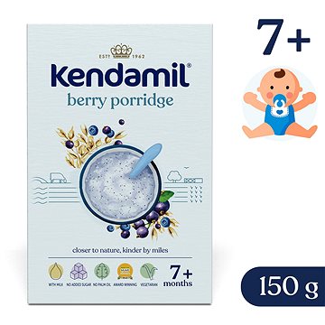 

Kendamil mléčná kaše s lesním ovocem (150 g)