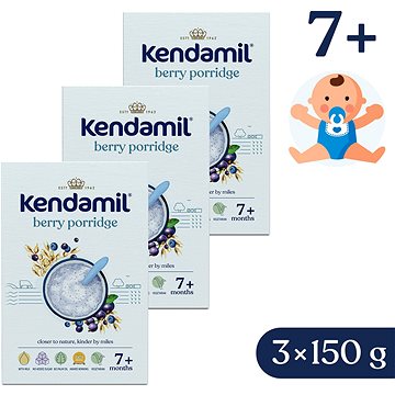 

Kendamil mléčná kaše s lesním ovocem (3× 150 g)