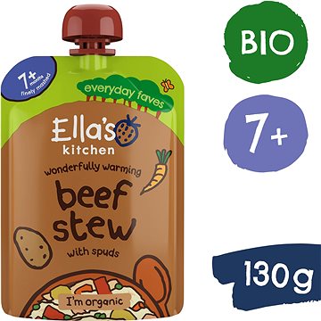 

Ella's Kitchen BIO Dušené hovězí maso s bramborami 130 g
