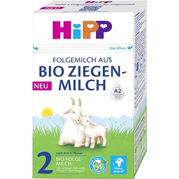 

HiPP 2 BIO kozí mléko 400 g