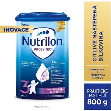 

Nutrilon 3 Prosyneo H.A. batolecí od uk. 12. měsíce 800 g