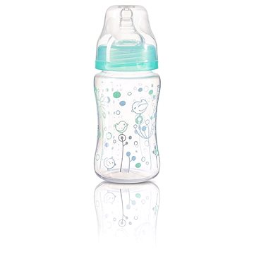 

BabyOno antikoliková láhev se širokým hrdlem, 240 ml - tyrkysová