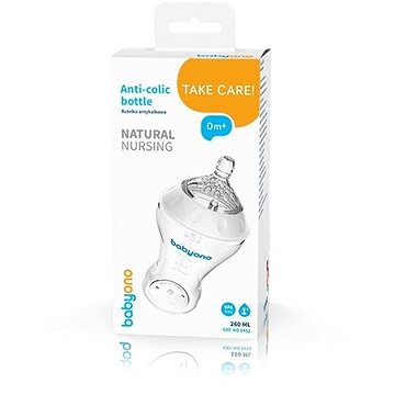 

BabyOno antikoliková láhev Natural Nursing 260 ml