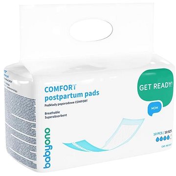 

BabyOno jednorazové poporodní vložky Comfort 10 ks