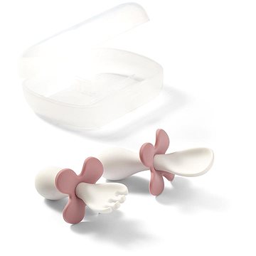 

BabyOno Ergonomický příbor růžový