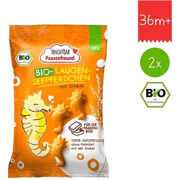 

FruchtBar BIO špaldové křupavé krekry mořský koník 2× 90 g