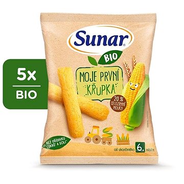 

Sunar BIO moje první dětská křupka 5× 25 g
