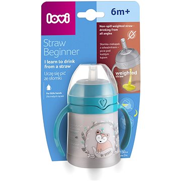 

LOVI Indian Summer první hrníček se slámkou a závažím 150 ml