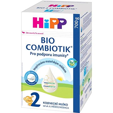 

HiPP BIO Combiotik 2, od uk. 6. měsíce, 700 g