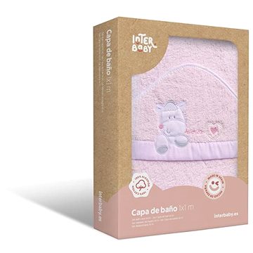 

INTERBABY osuška froté ovečka, růžová