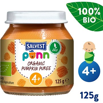 

SALVEST Ponn BIO Dýňové pyré 125 g