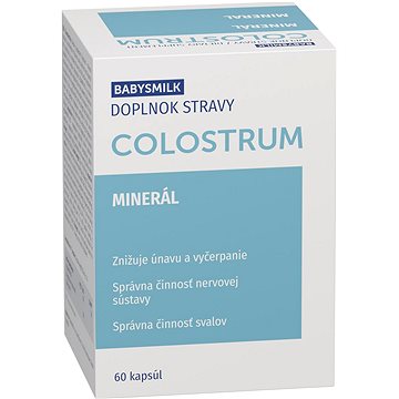 

Babysmilk Colostrum minerál 60 kapslí