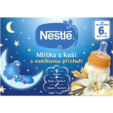 

NESTLÉ mlíčko s kaší vanilkové 2× 200 ml