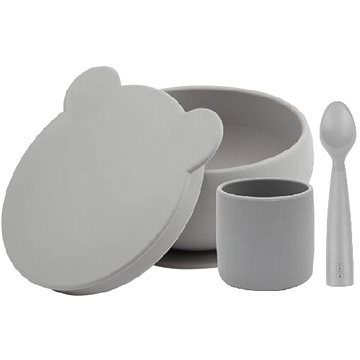 

MINIKOIOI set na stolování BLW I, Powder Grey