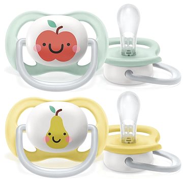 

Philips AVENT šidítko Ultra Air neutral (jablko) 0-6 m, 2 ks