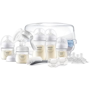 

Philips AVENT Natural Response s manuální odsávačkou a sterilizátorem