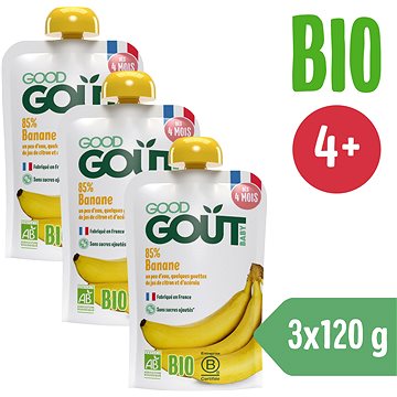 

Good Gout BIO Banán 3× 120 g