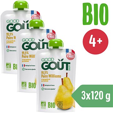 

Good Gout BIO Hruška Williams 3× 120 g
