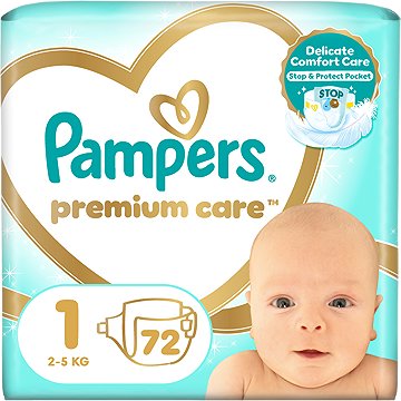 

PAMPERS Premium Care vel. 1 (72 ks)