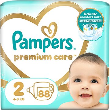 

PAMPERS Premium Care vel. 2 (88 ks)