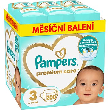 

PAMPERS Premium Care vel. 3 (200 ks)