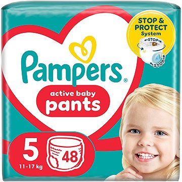 

PAMPERS Active Baby Pants vel. 5 (48 ks)