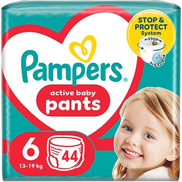 

PAMPERS Active Baby Pants vel. 6 (44 ks)