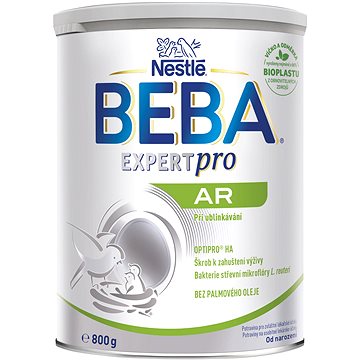 

BEBA AR mléčná výživa při ublinkávání 800 g