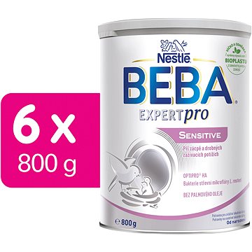 

BEBA Sensitive mléčná výživa při zažívacích potížích 6× 800 g